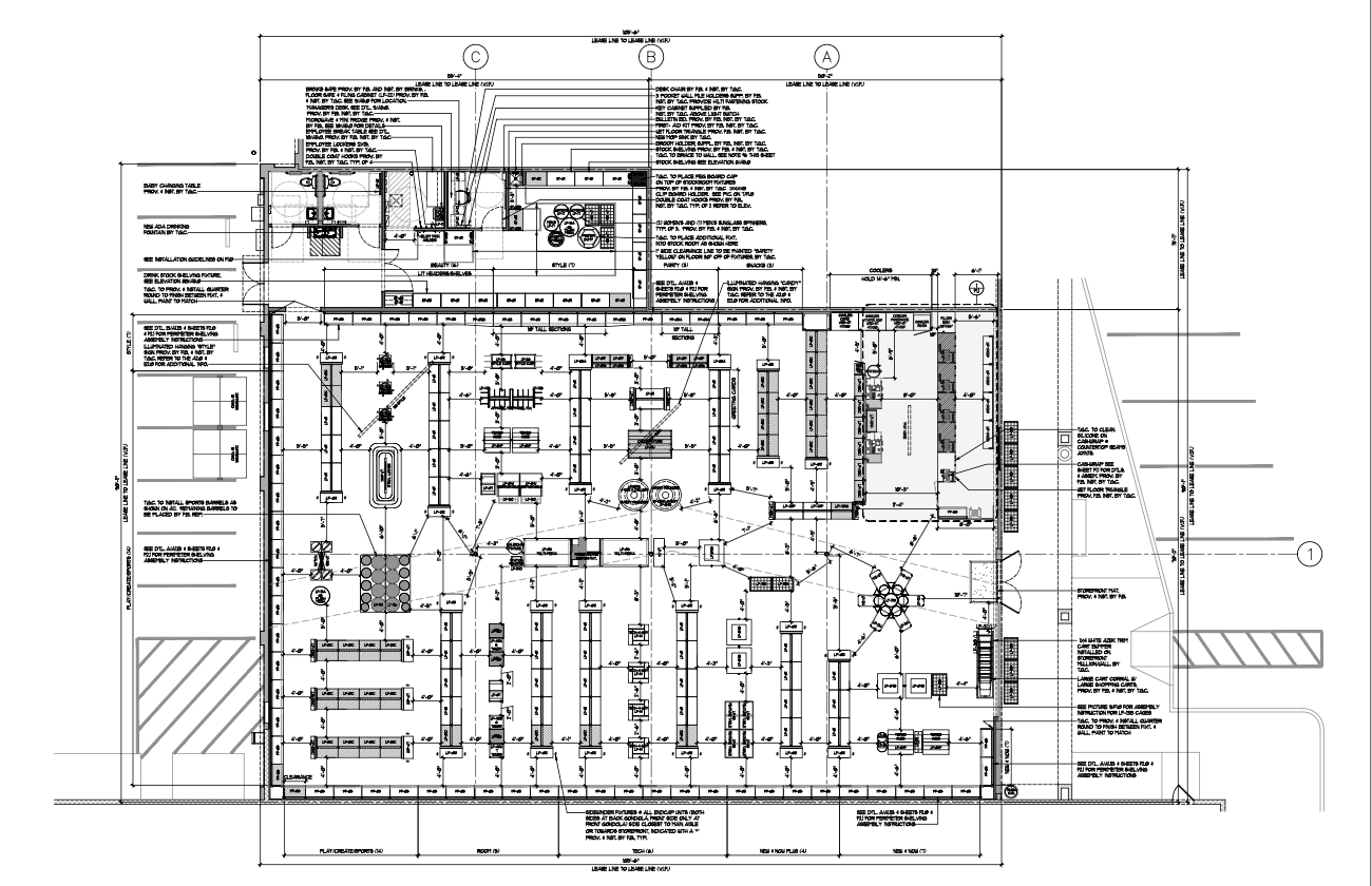 Architectural plan sheet 5